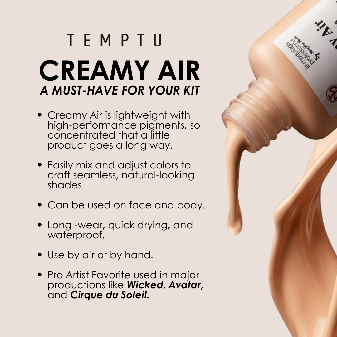 TEMPTU x MaqPro Creamy Air Corrective Makeup & Tattoo Cover