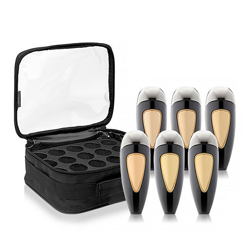 SilkSphere Airpod Foundation 6-pack + Pro Makeup Organizer