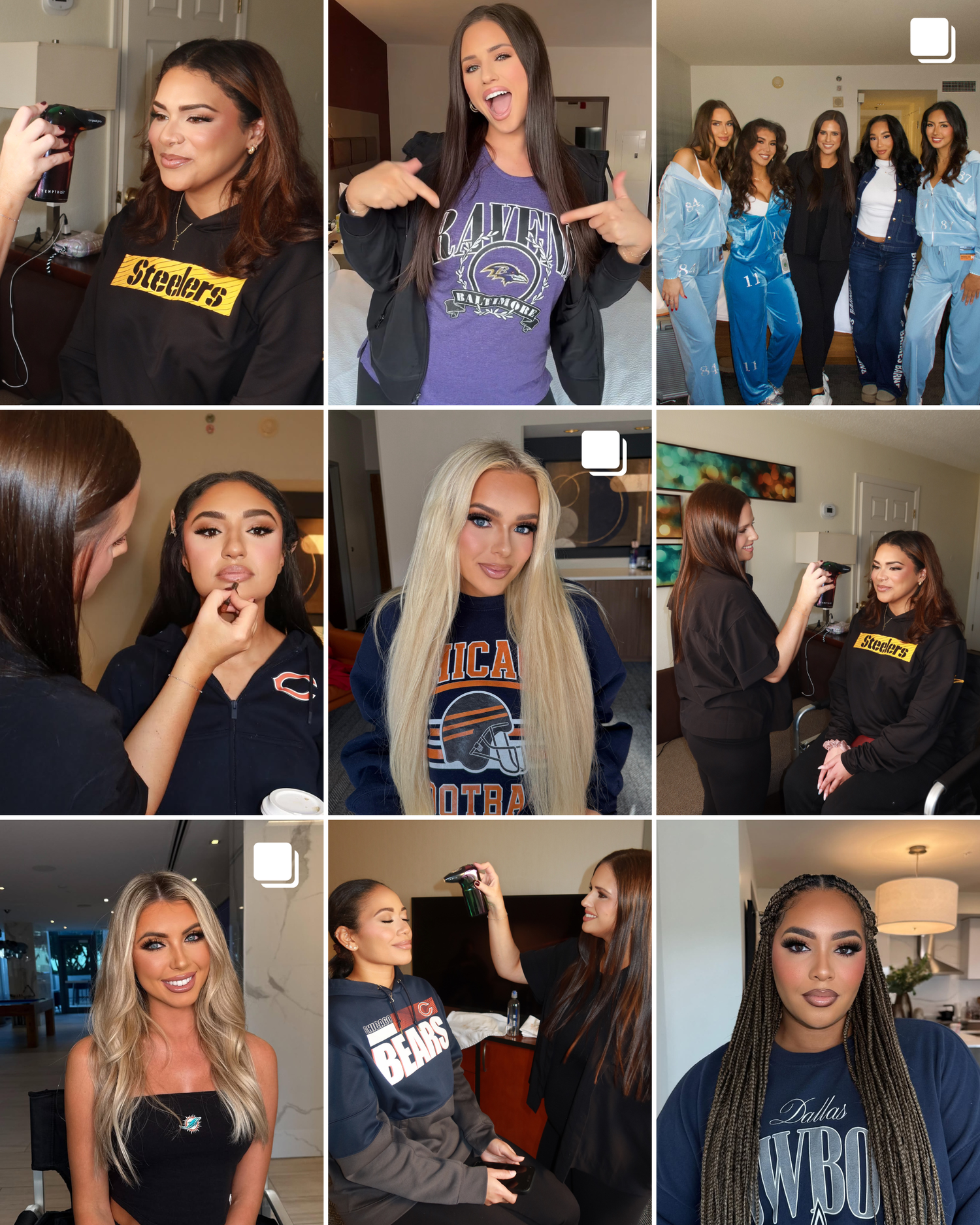 GAME DAY GLAM WITH ALLISON KAYE AND NFL WAGs