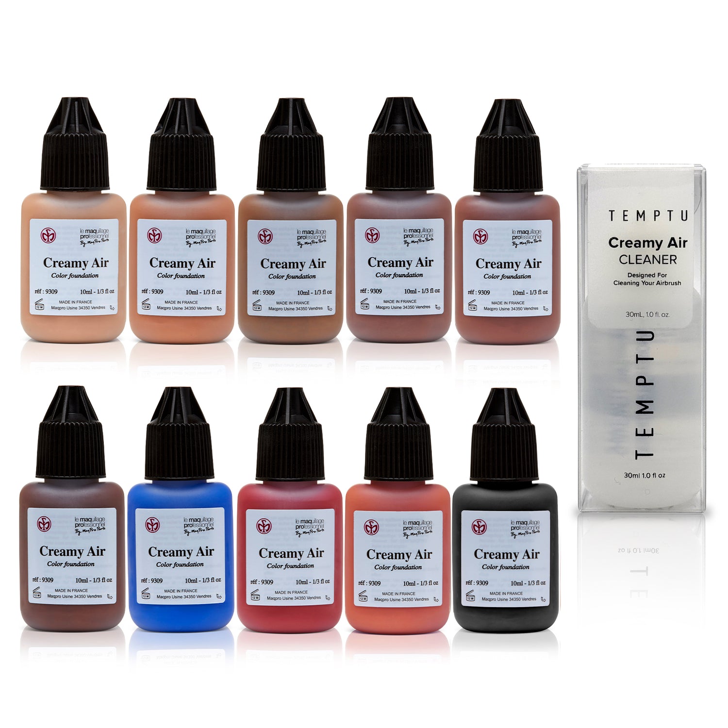 TEMPTU x MaqPro Creamy Air Corrective Makeup &amp; Tattoo Cover Set