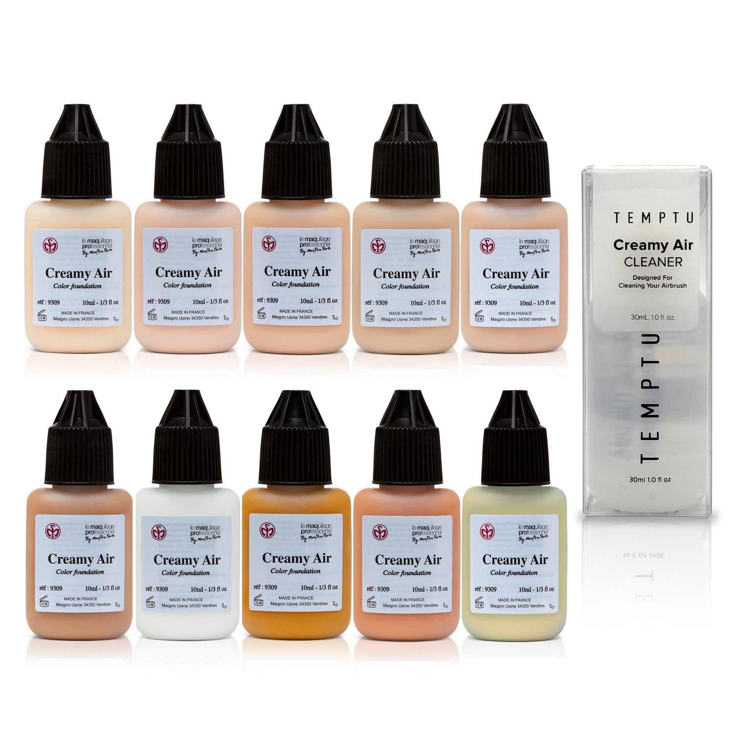TEMPTU x MaqPro Creamy Air Corrective Makeup &amp; Tattoo Cover Set
