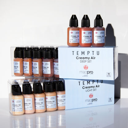 TEMPTU x MaqPro Creamy Air Corrective Makeup &amp; Tattoo Cover Set