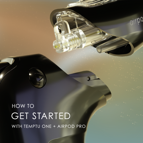 Load video: How to get started with Temptu One and Airpod Pro